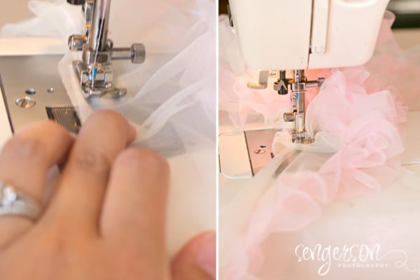 DIY chiffon pettiskirt
