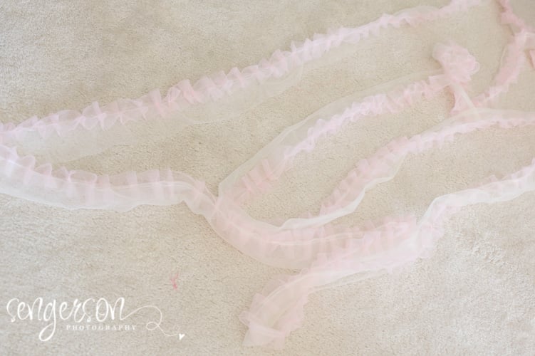 DIY chiffon pettiskirt