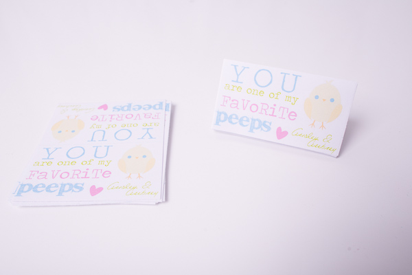 easter printable peeps chicks | sengerson.com