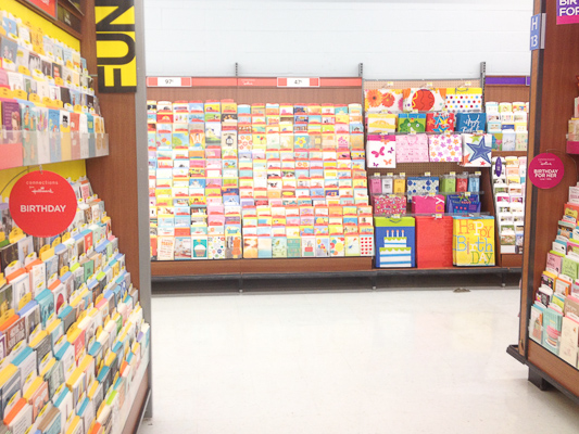 Box for greeting cards - no more running to the store last minute - build up your card stash and store them in style - www.sengerson.com.