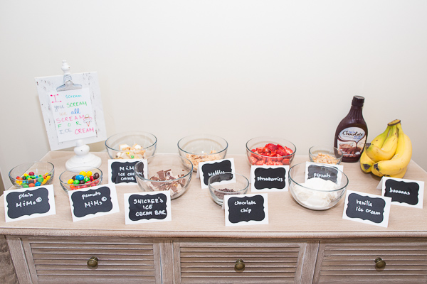 ultimate ice cream sundae buffet bar7