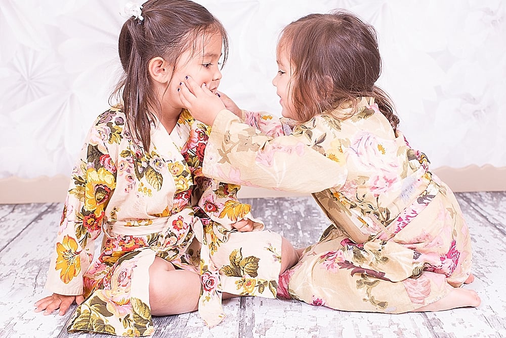 beautiful maternity floral robe_0011