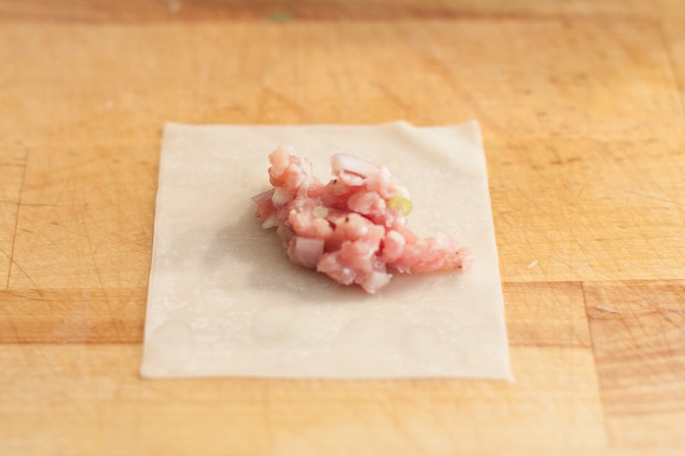 best simple wonton recipe ever10 | Easy Wonton Soup Recipe featured by top US food blogger, Sengerson