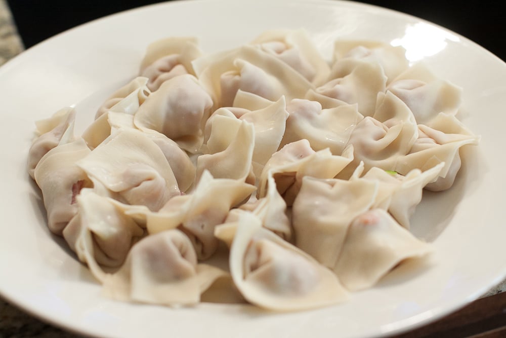 best simple wonton recipe ever20 | Easy Wonton Soup Recipe featured by top US food blogger, Sengerson