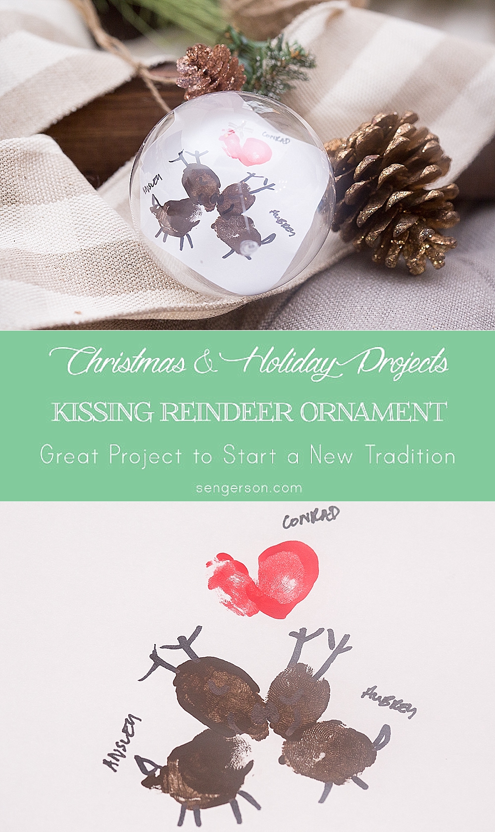 kissing reindeer ornament project_0002