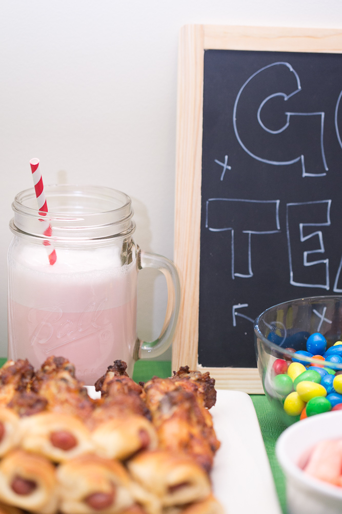 superbowl game day tablescape 