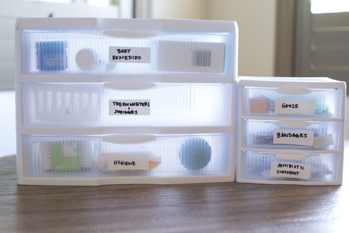 Quick and Easy Medicine Organization Idea