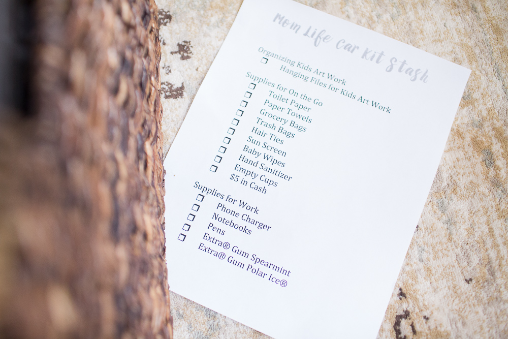 car kit stash to do list0009