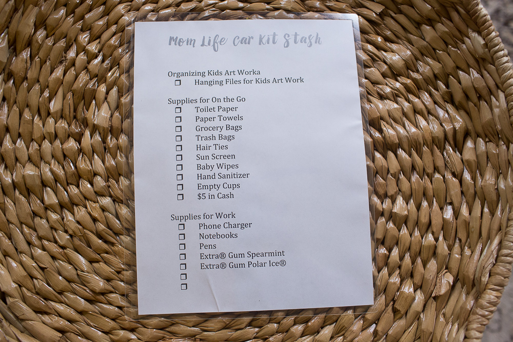 car kit stash to do list0012