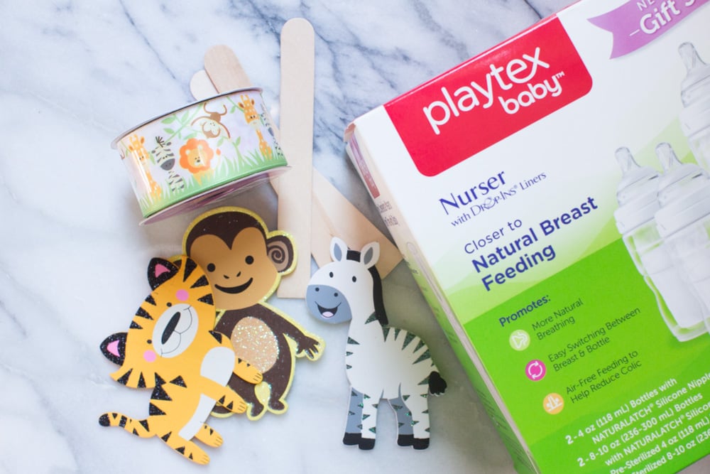 baby shower bottle cake