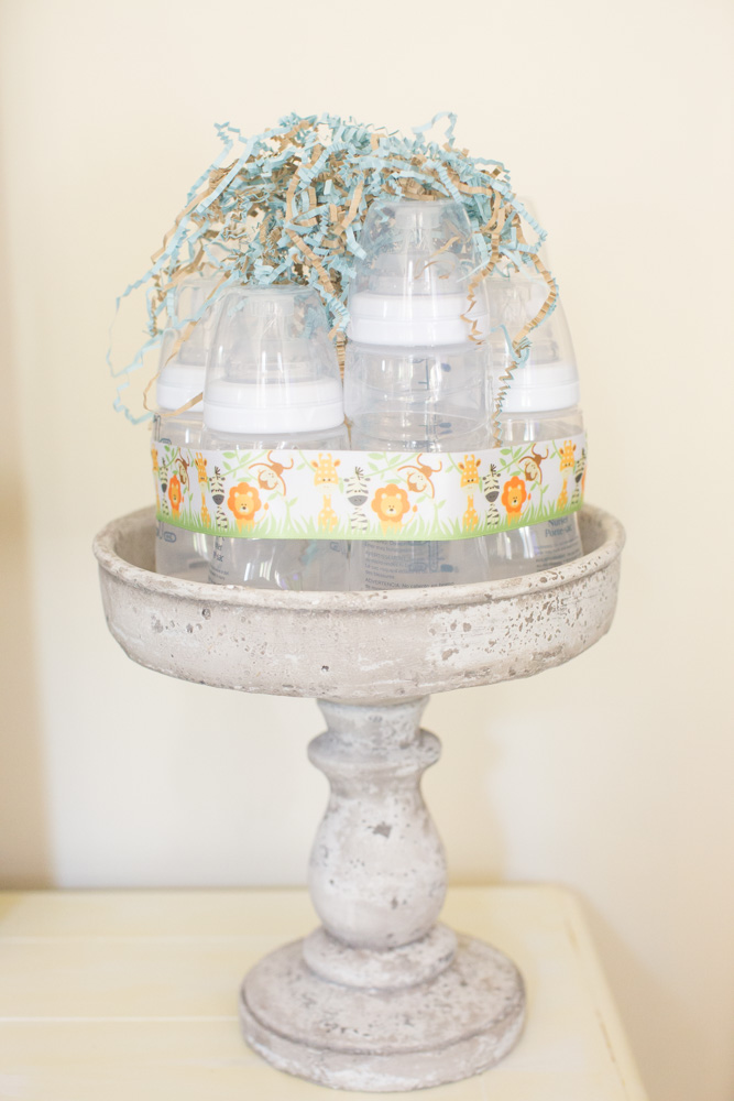 baby shower bottle cake