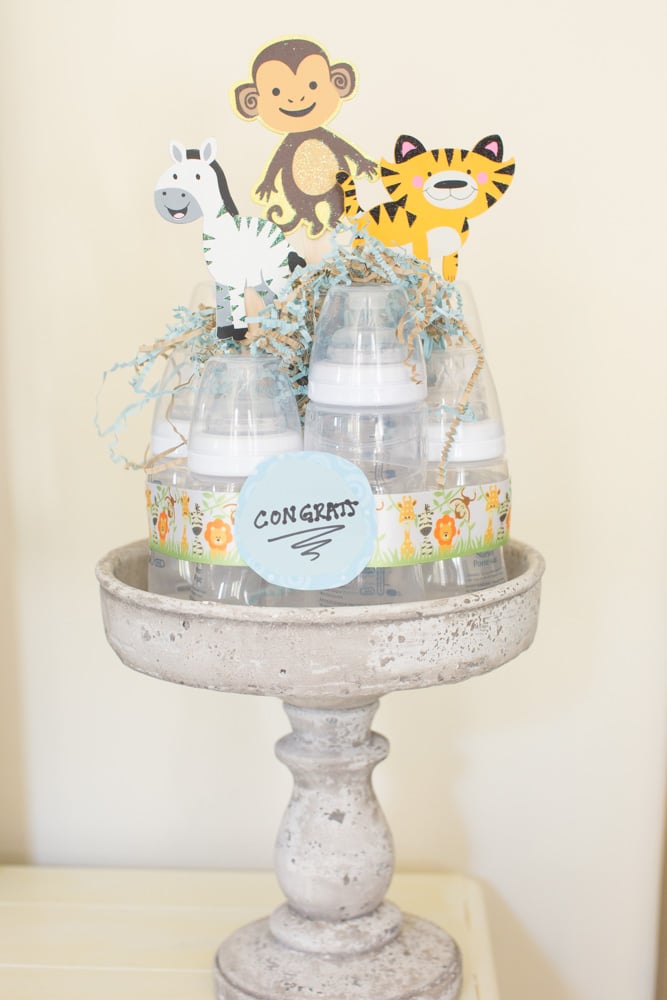 baby shower bottle cake