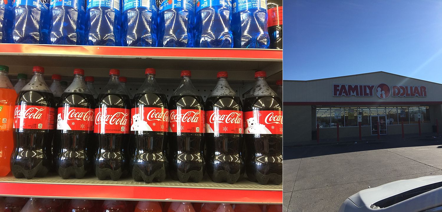 family dollar coca cola