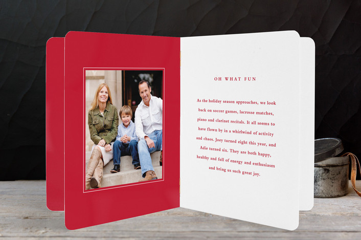 foil pressed holiday cards