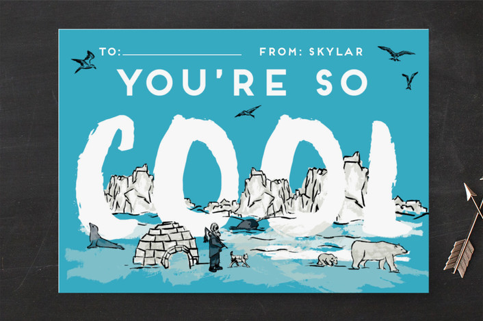 classroom valentine you're so cool