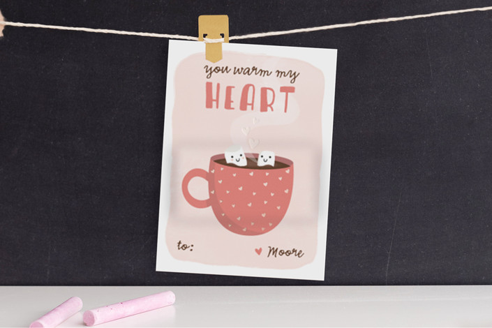 valentine card ideas warm heart