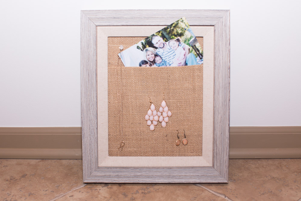 burlap cork board