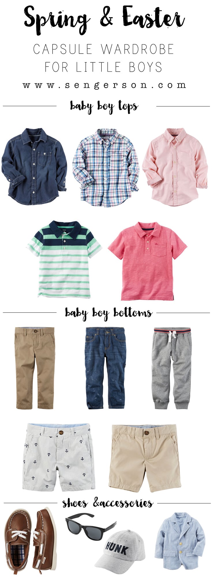 baby boy capsule wardrobe