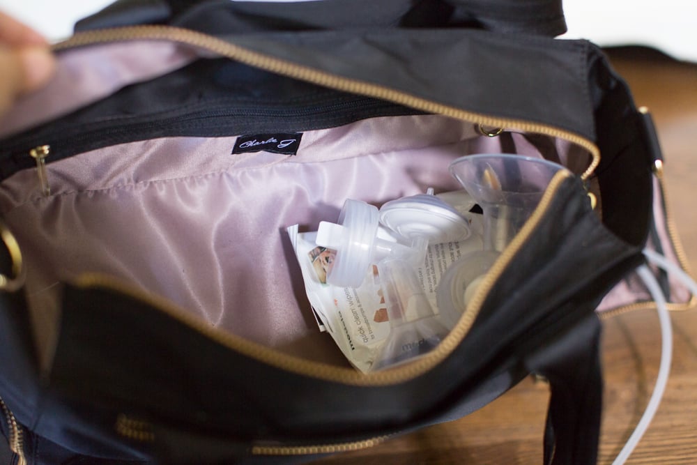 pumping supplies for how to pump at work charlie g new yorker bag