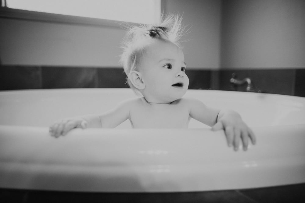 baby bath time products