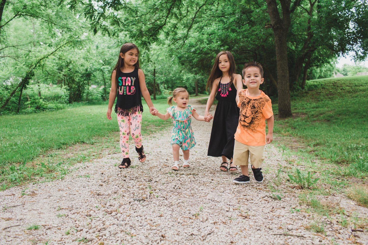Jungle safari themed outfits for the entire family! Super cute and adorable for everyday wear.