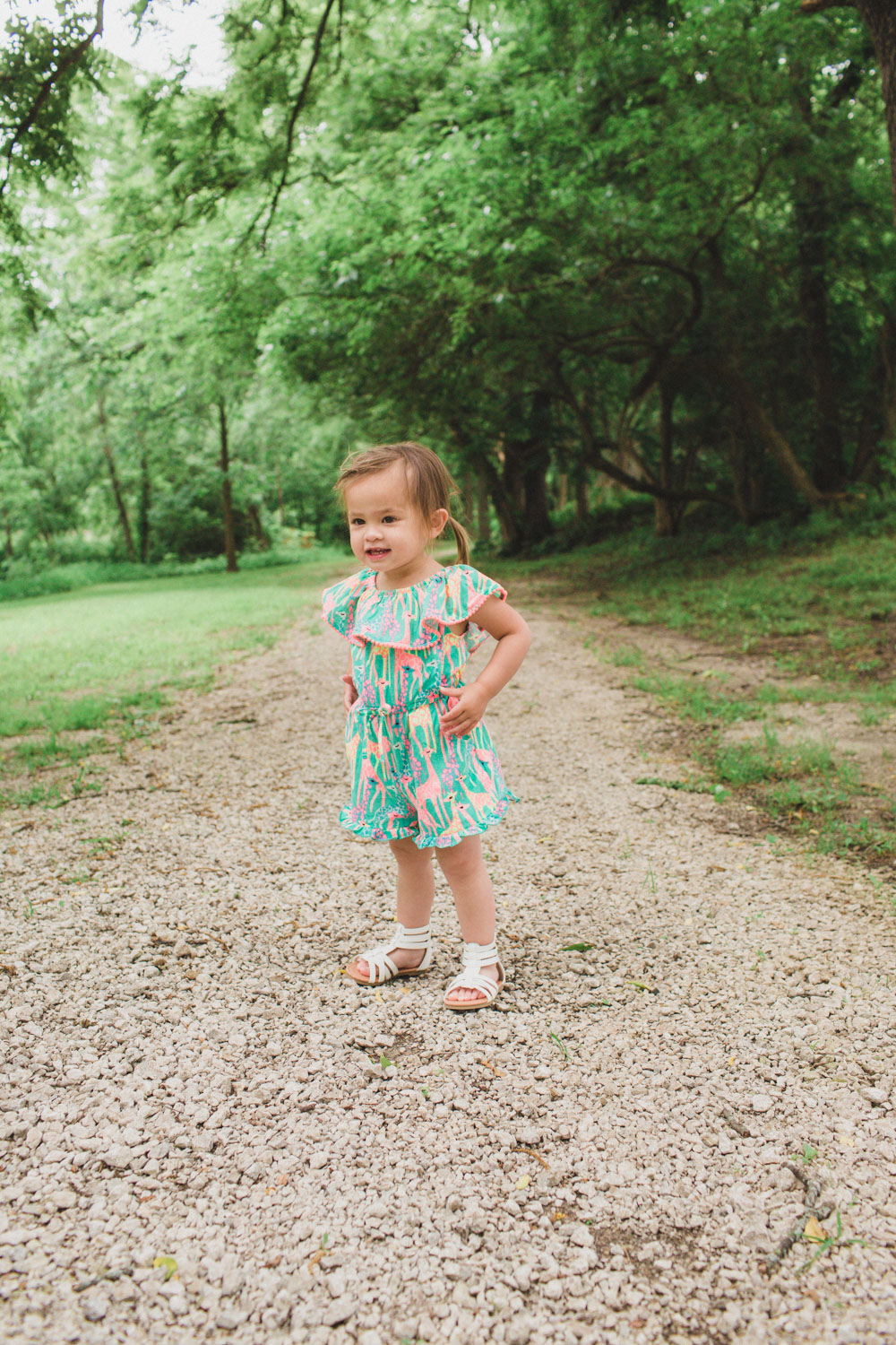 Giraffe Romper for Kids - Safari Zoo Jungle Themed Romper for little girls that is super adorable and cute! Great outfit for a two year old.