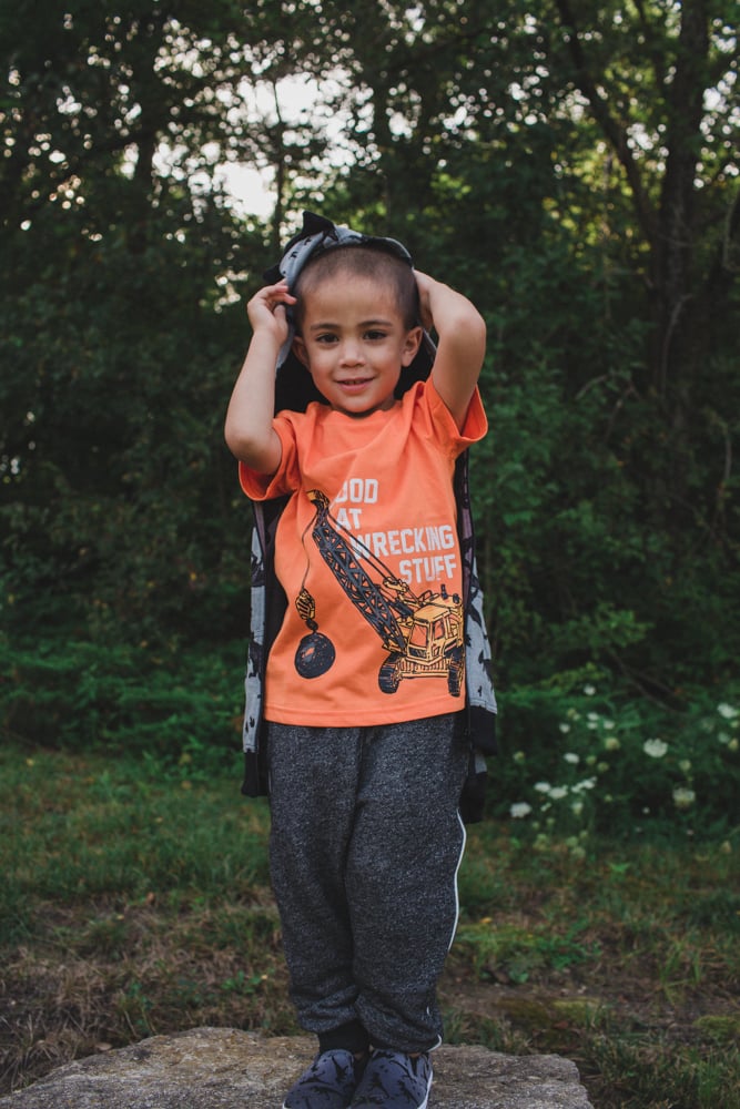 fabkid sizes for four year old boys