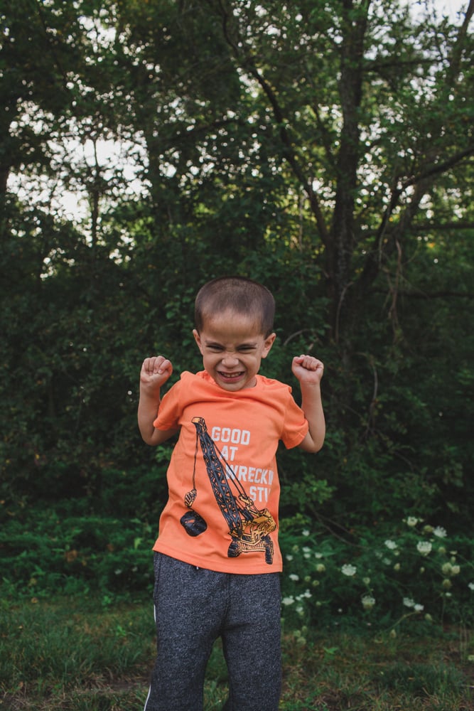 fabkid sizes for four year old boys