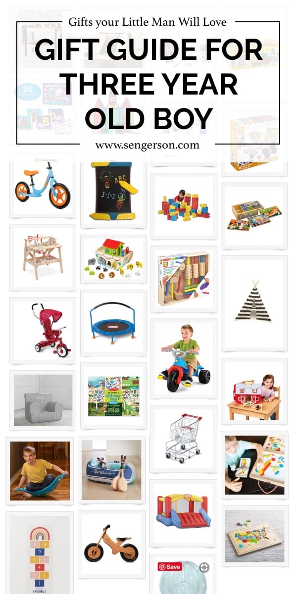 Gift Guide for Three Year Old Boy