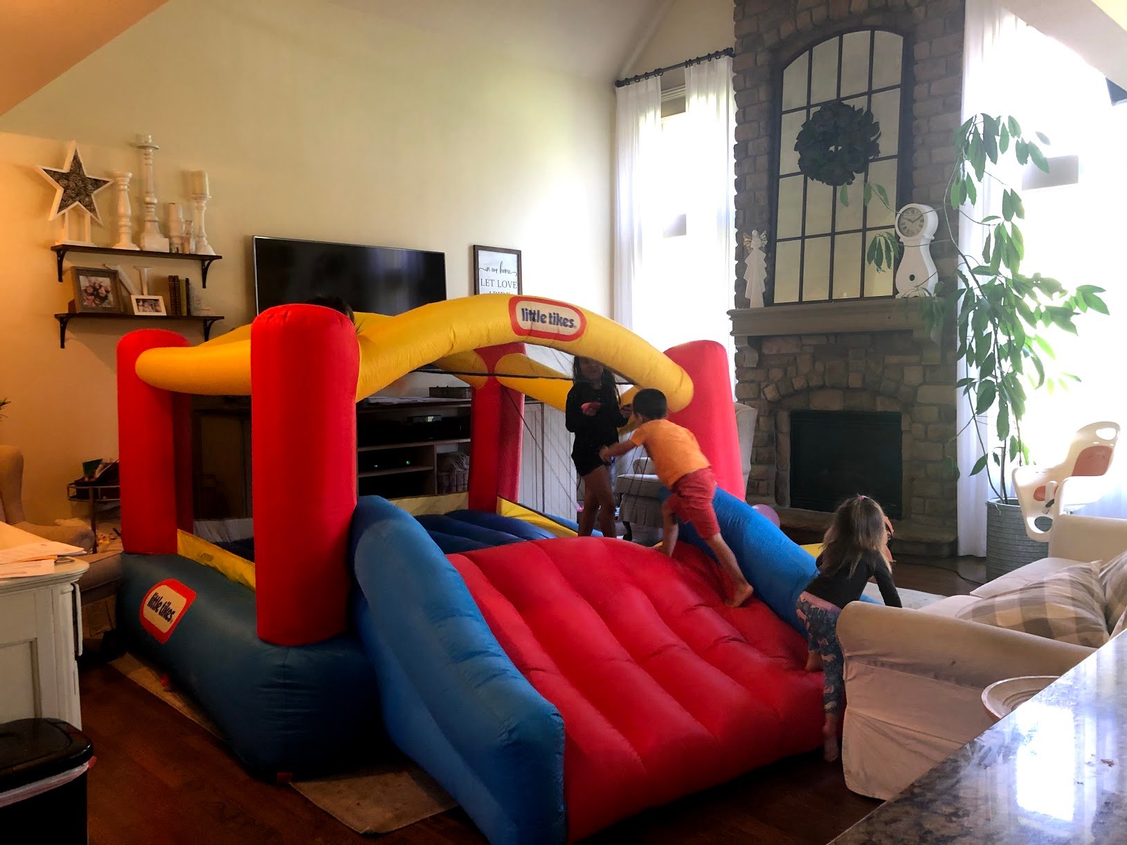 bounce house indoors