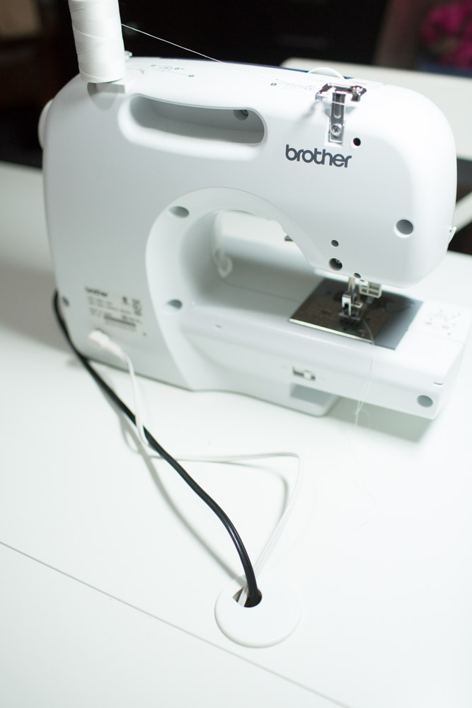 How to Drill a Hole in Ikea Linnmon Table DIY Sengerson