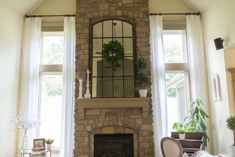 Tips For The Perfect Two Story Curtains Home Decor Sengerson How To Choose The Best Color For Your Two Story Curtains Farmhouse Style Tips Featured