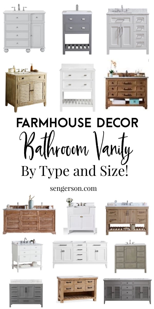 Best Sources For Modern Farmhouse Bathroom Vanities
