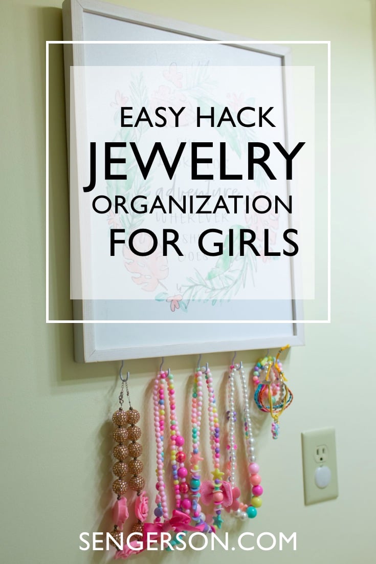Easy DIY Kids Jewelry Organizer Display Tutorial (with Photos)