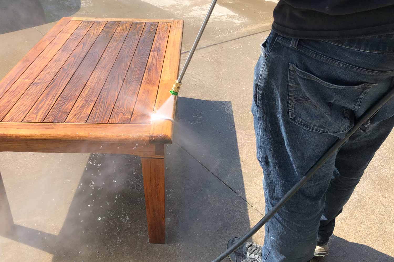 How to Pressure Wash Teak Outdoor Patio Furniture Best Tips and Tricks