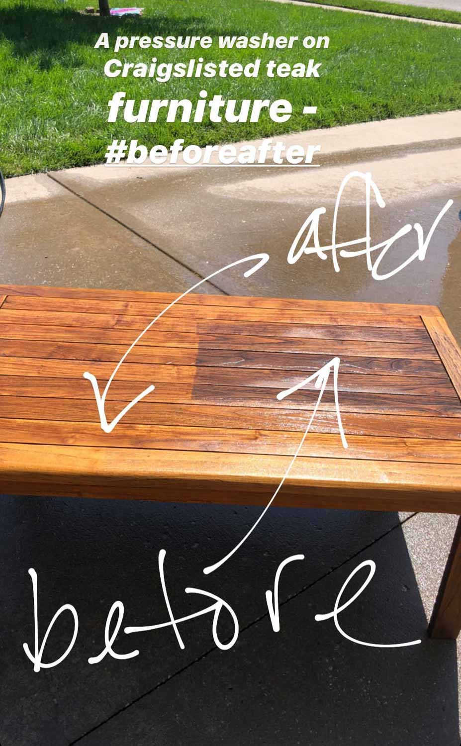 How to Pressure Wash Teak Outdoor Patio Furniture Best Tips and Tricks