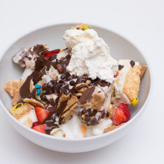 Sundae Ice Cream Dessert Buffet