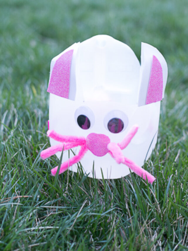 DIY Easter Basket Out of Milk Jug Sengerson Home DIY, Motherhood