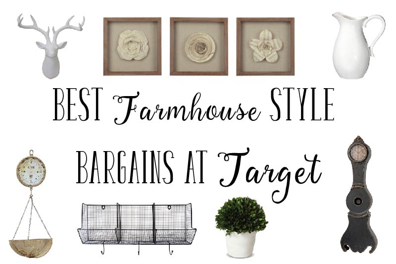 Farmhouse Home Decor Ideas at Target Sengerson