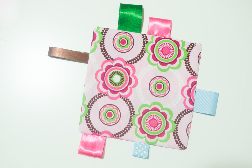 How to Make a Baby Sensory Taggie Blanket (Step by Step with Pictures)