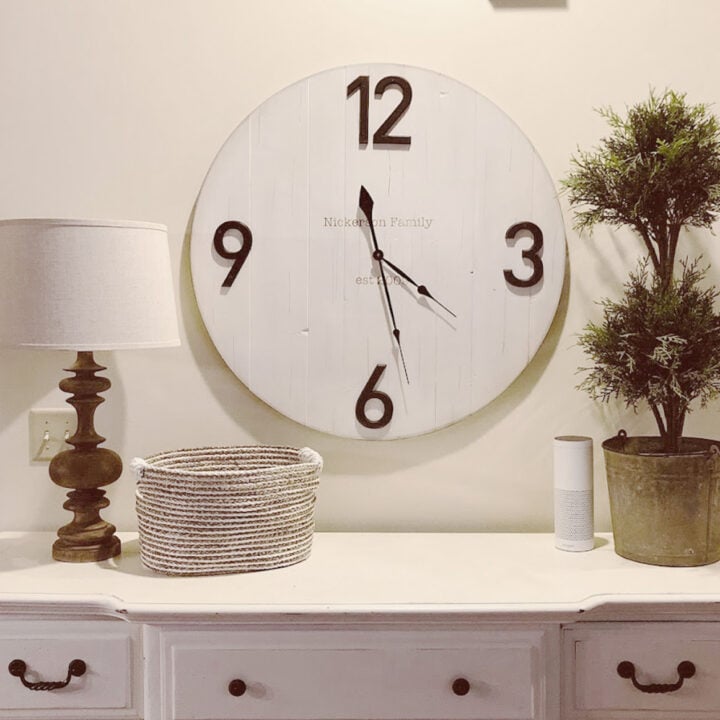 How to Make a Wooden DIY Wall Clock