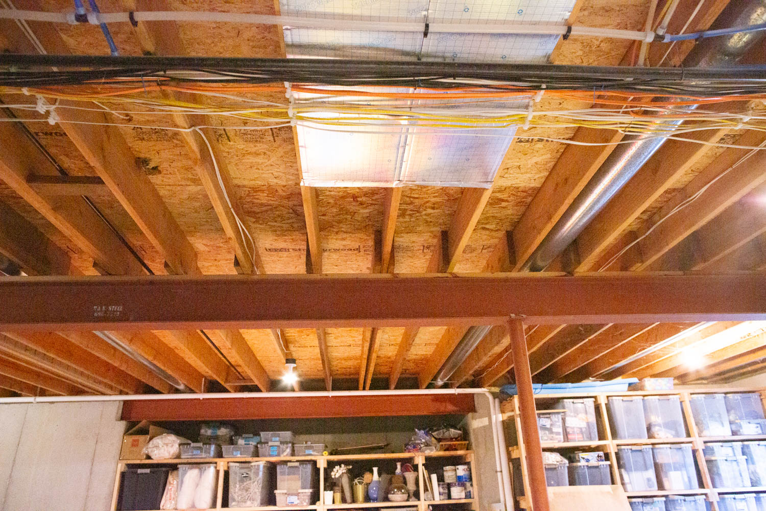 5 Considerations For An Exposed A Basement Ceiling with Pictures 