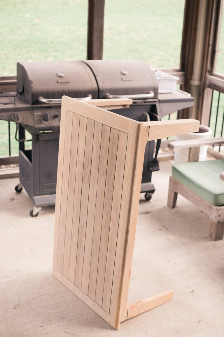 10 EASY Steps to Restoring Teak Furniture from Looking Weathered to