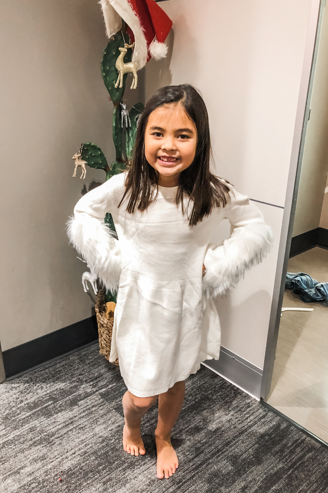 Target Holiday Dresses for Little Girls Dressing Room TryOn Session
