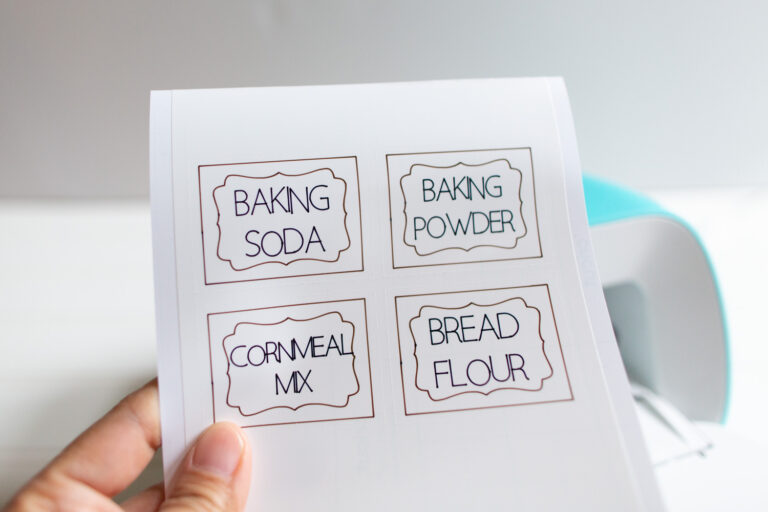 How to Make Pantry Labels with Cricut Joy 3 Easy Tutorials