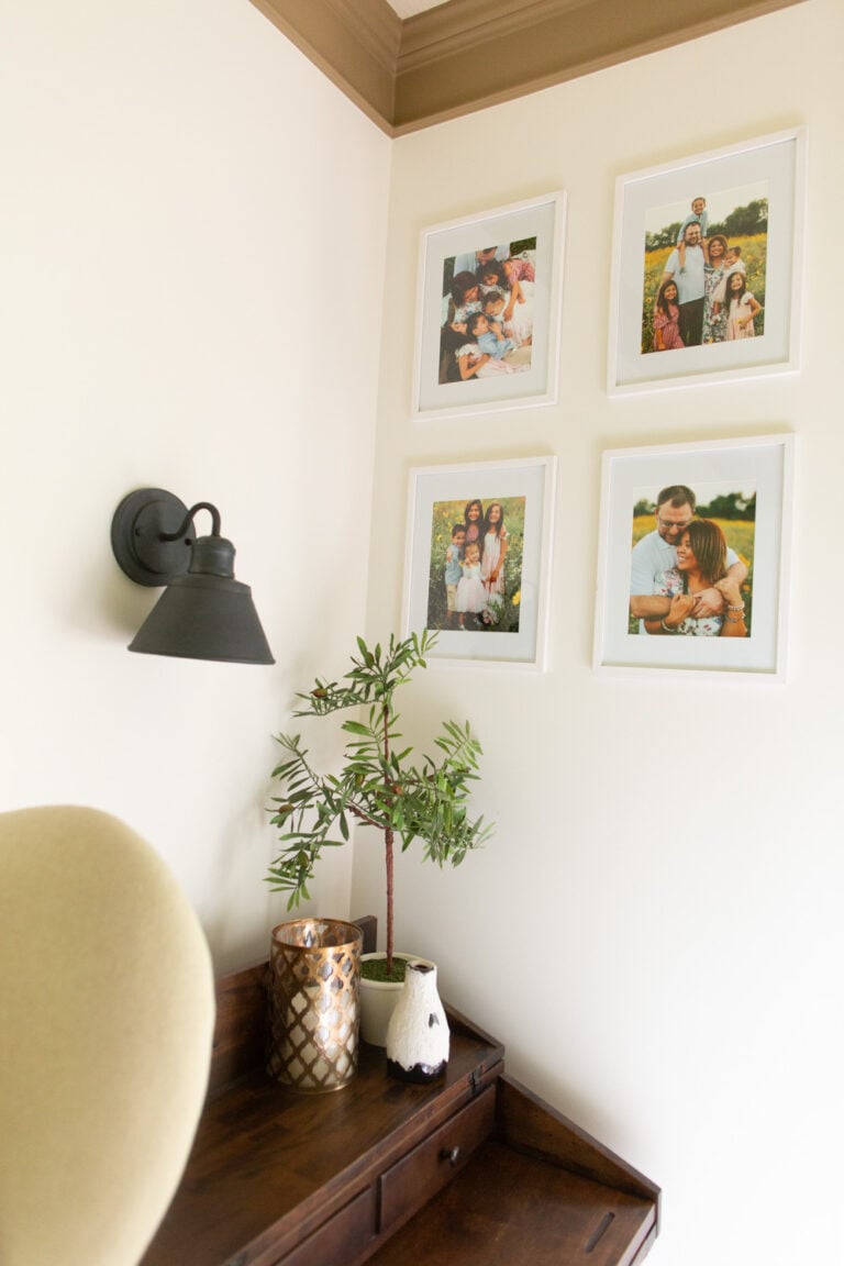 DIY wall sconce lighting without electricity