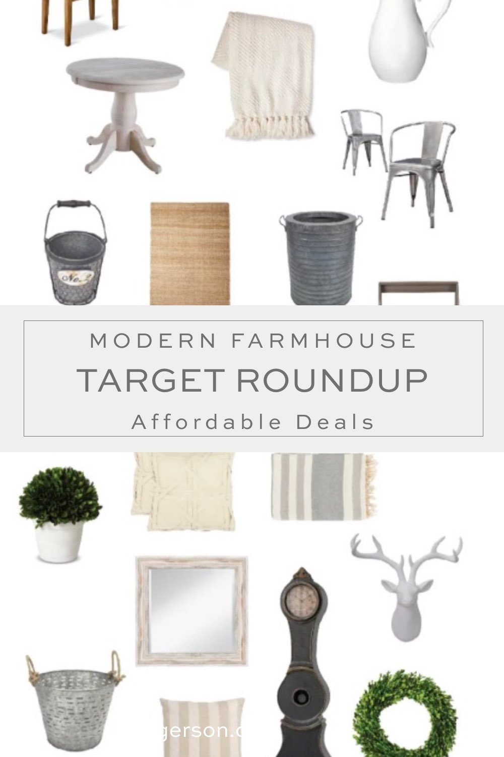 Farmhouse Home Decor Ideas at Target Sengerson