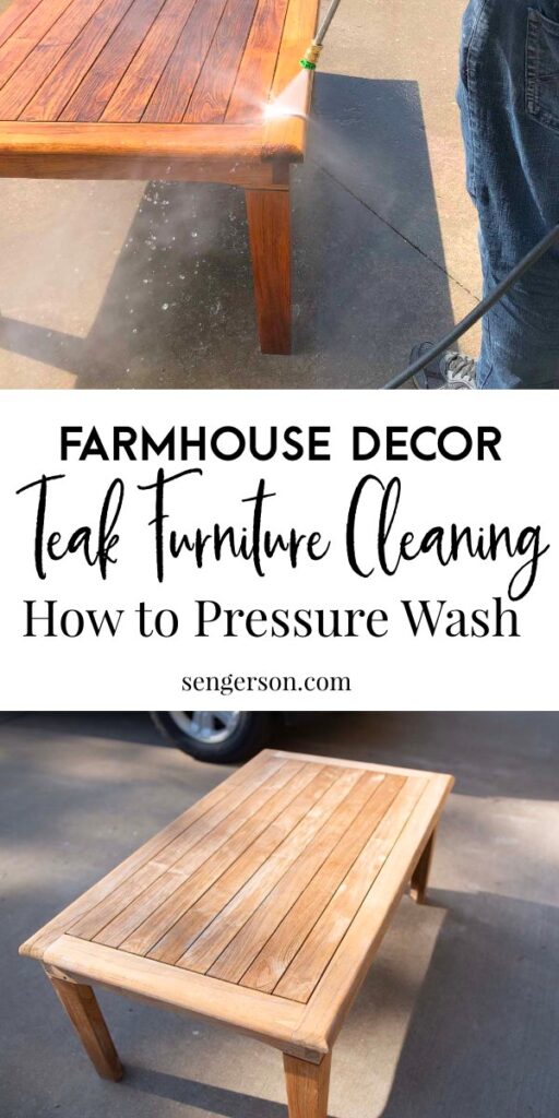 How to Pressure Wash Teak Outdoor Patio Furniture Best Tips and Tricks