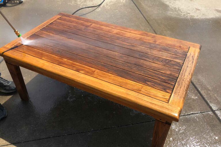 How to Pressure Wash Teak Outdoor Patio Furniture Best Tips and Tricks