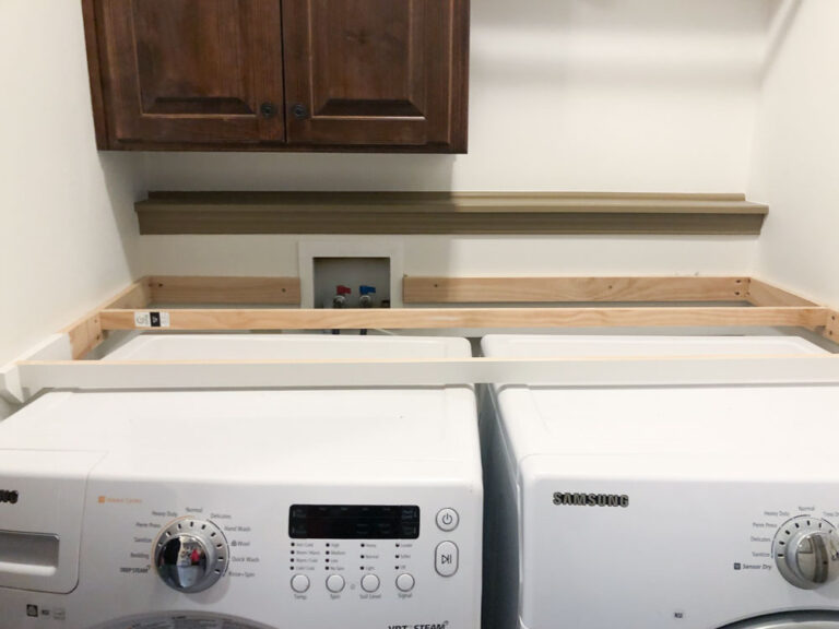How to Install Countertop Above Washer and Dryer Best Tips and Tricks